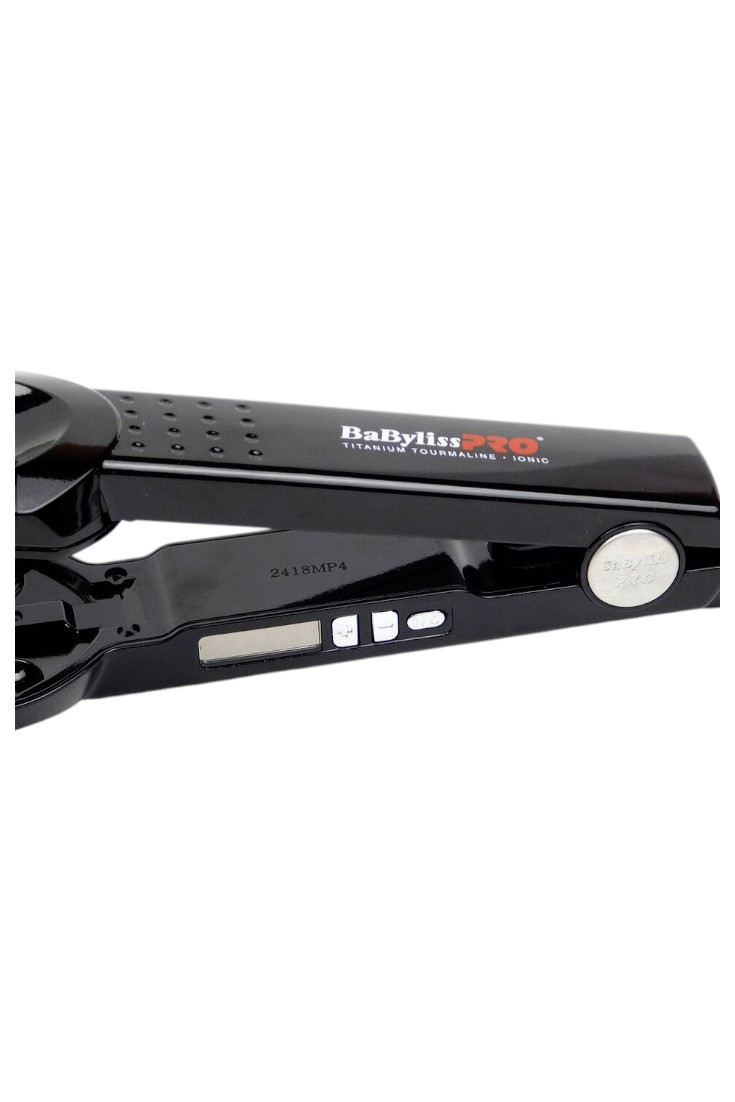 Плойка для волос тройная BaByliss Pro Ionic 3D Waver, с терморегулятором, титан+турмалин