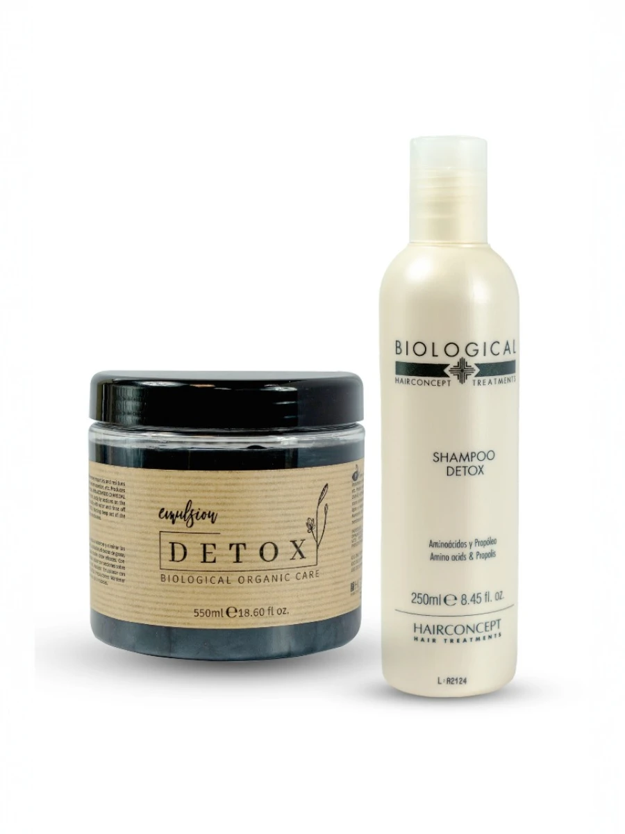 Набор Hair Concept Detox Organic Care (эмульсия+шампунь), 550/250 мл