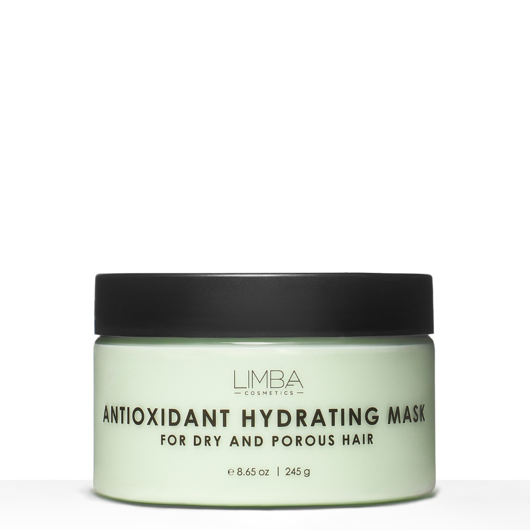Антиоксидантная маска для сухих и пористых волос Limba Cosmetics Antioxidant Hydrating Mask, 245 мл