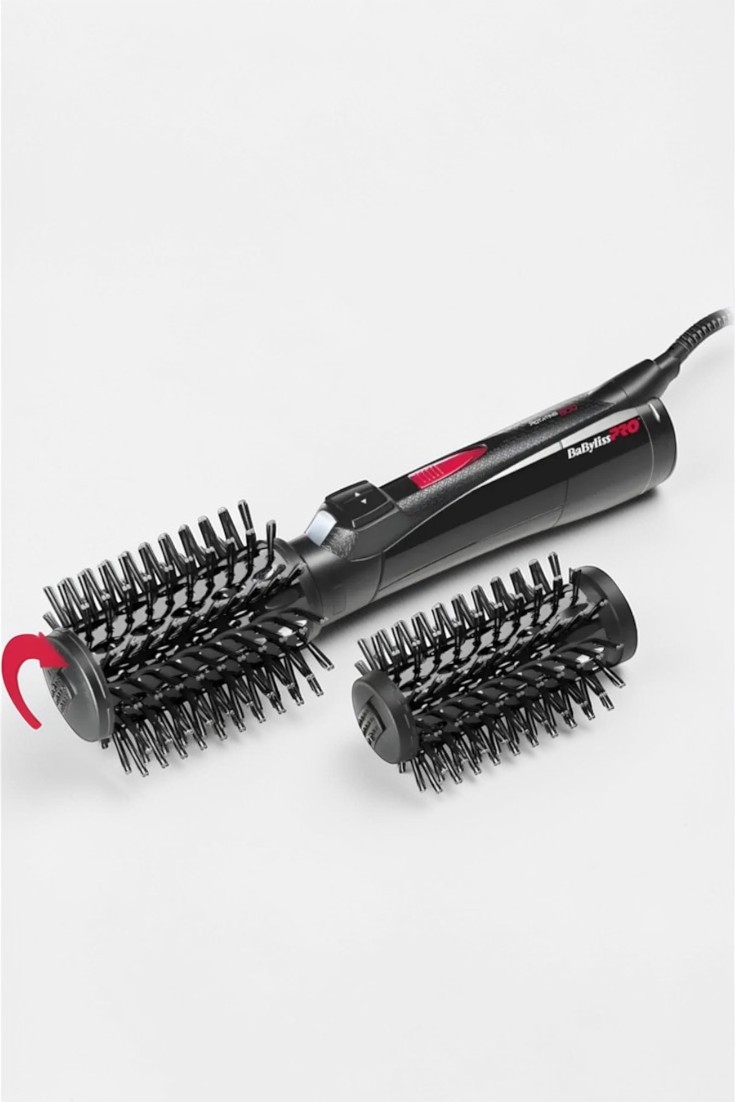 Фен-щетка BaByliss Pro Rotating 800Вт 40-50 мм с натуральной щетиной