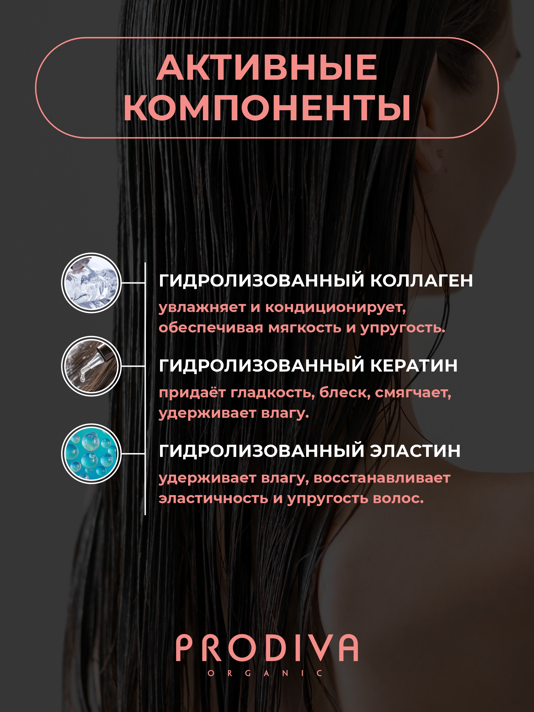 Базовый бессульфатный шампунь для домашнего ухода PRODIVA The Foundation Shampoo, 500 мл