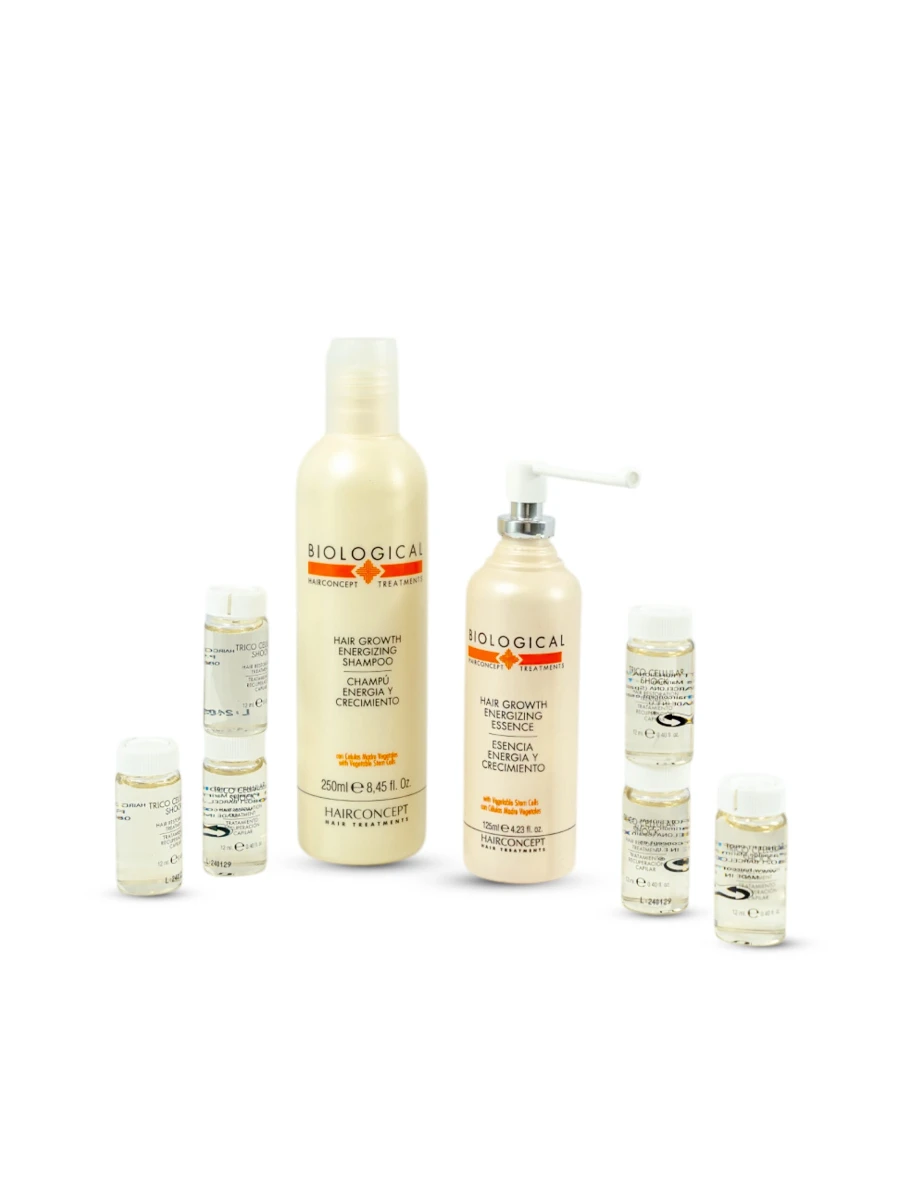Набор для роста волос Hair Concept Biological Growing (шамп+лосьон+эссенция),250/125/6*12 мл