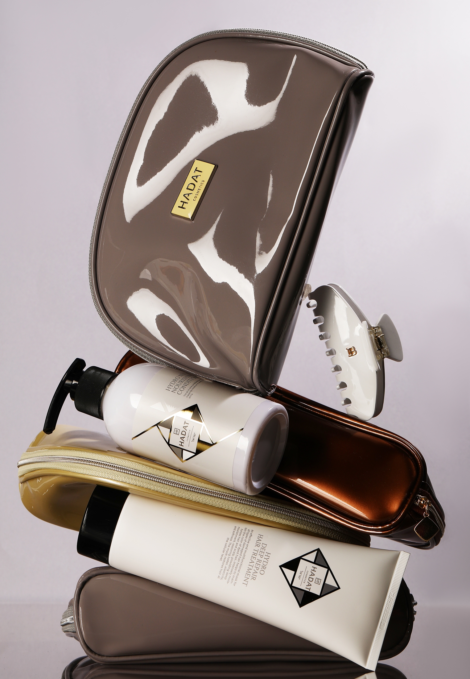 Набор для роста волос HADAT COSMETICS HYDRO HAIR GROWTH SET (шампунь + кондиционер + маска), 70/70/70 мл