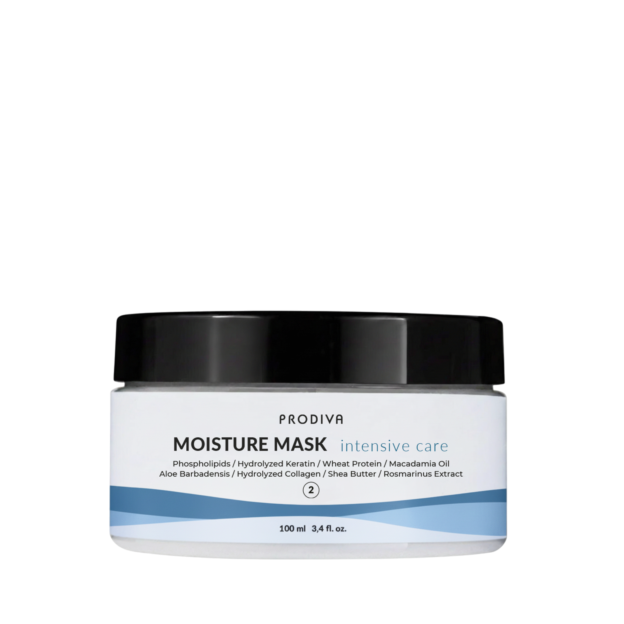 Маска для интенсивного увлажнения волос PRODIVA MOISTURE MASK, 100 мл
