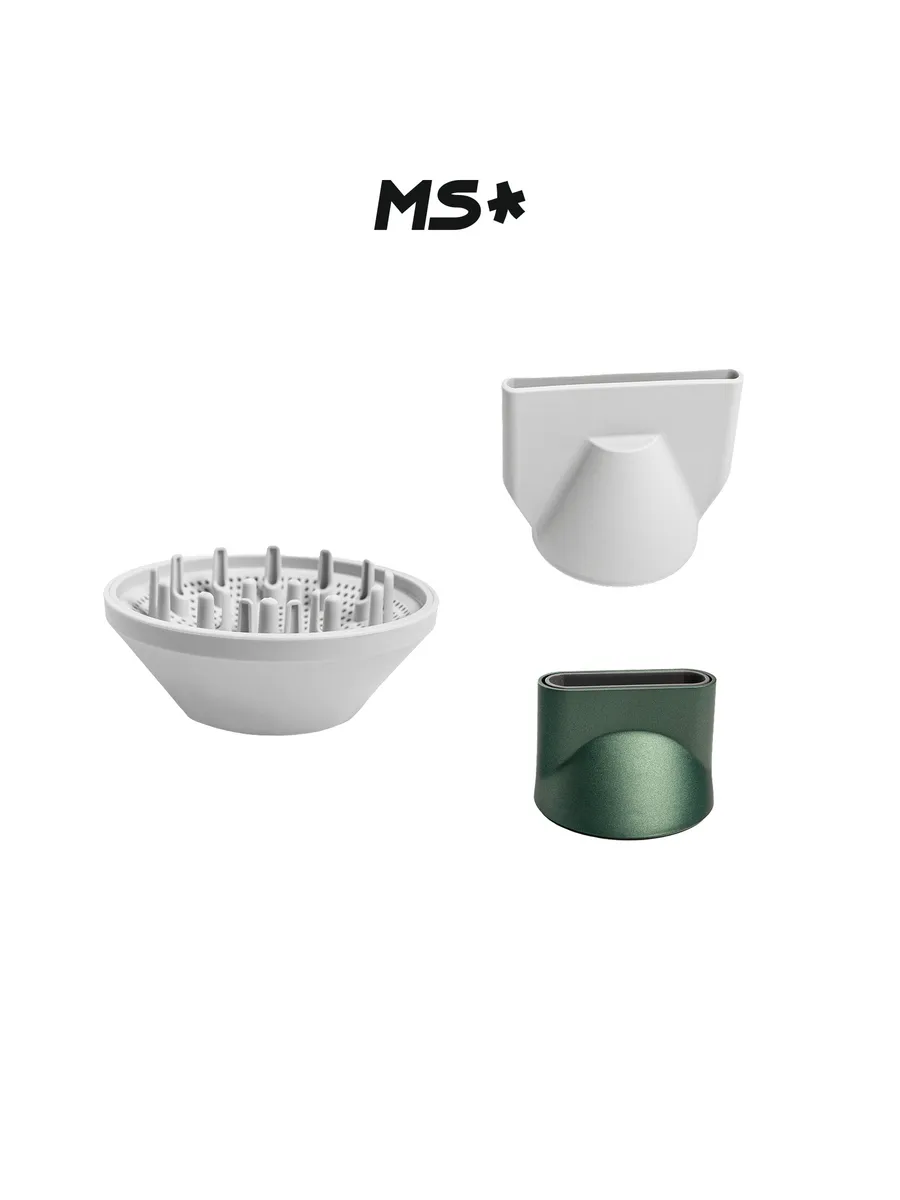 Фен Mark Shmidt Siren 801, 1600 W, LED, maroon, зеленый