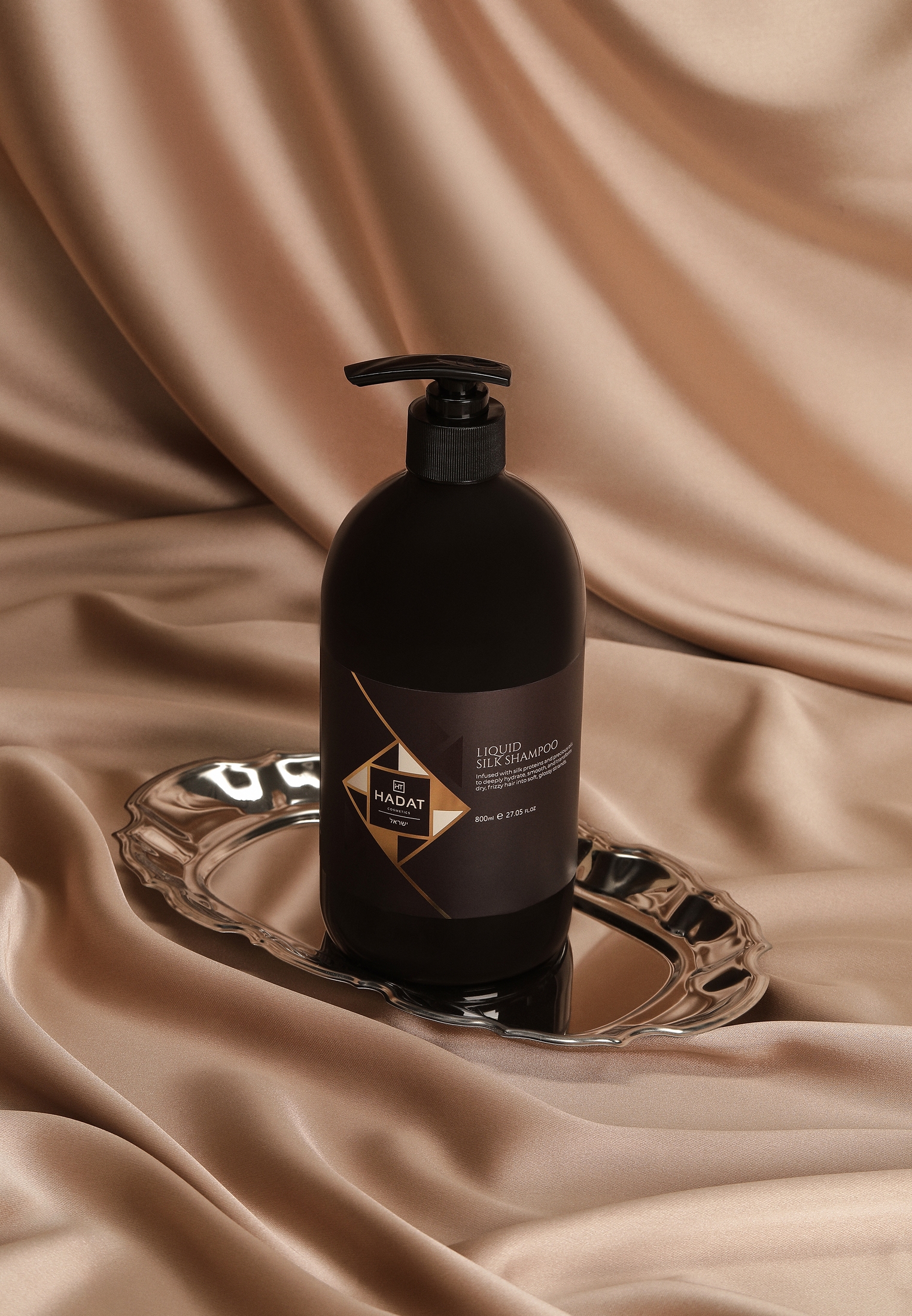 Шампунь "ЖИДКИЙ ШЁЛК" HADAT COSMETICS LIQUID SILK SHAMPOO, 800 мл