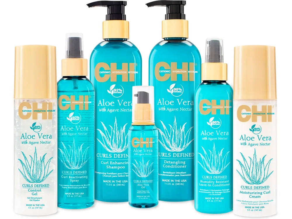 Шампунь для вьющихся волос CHI Aloe Vera with Agave Nectar, 340 мл