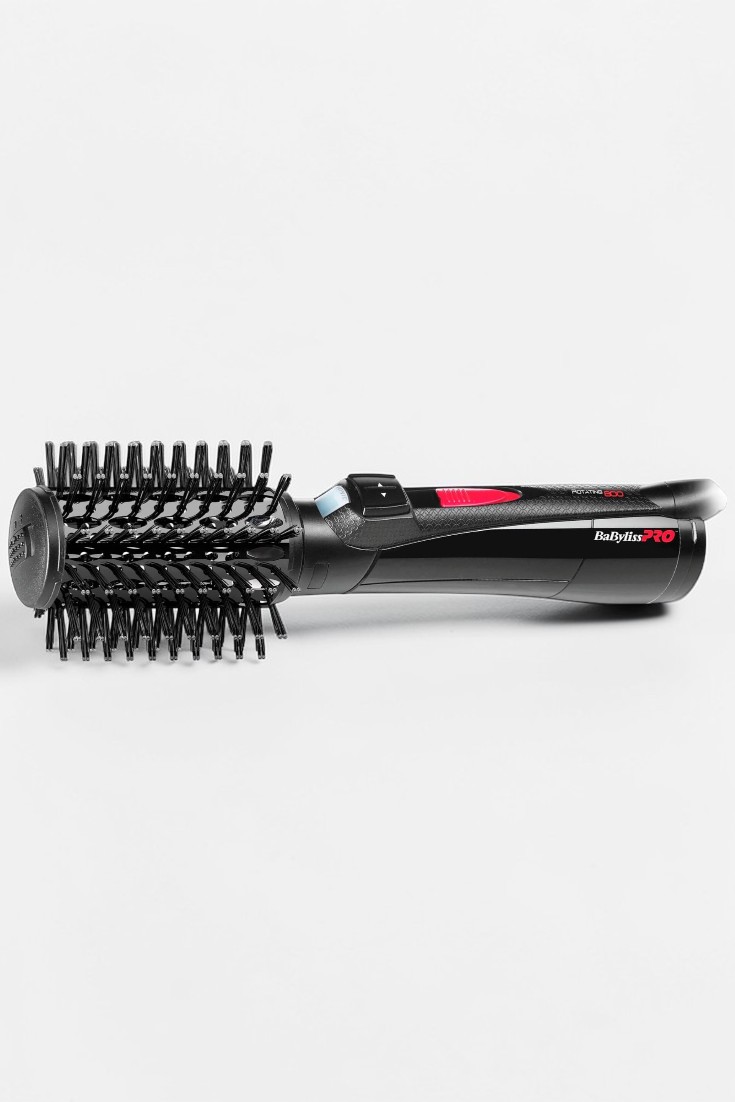 Фен-щетка BaByliss Pro Rotating 800Вт 40-50 мм с натуральной щетиной