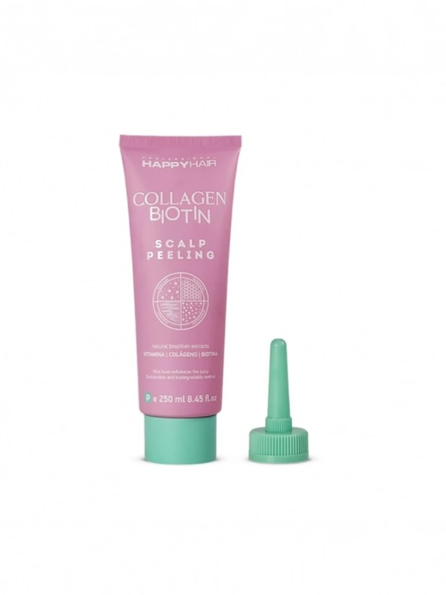 Пилинг для кожи головы Happy Hair Collagen Biotin Home Line, 250 мл
