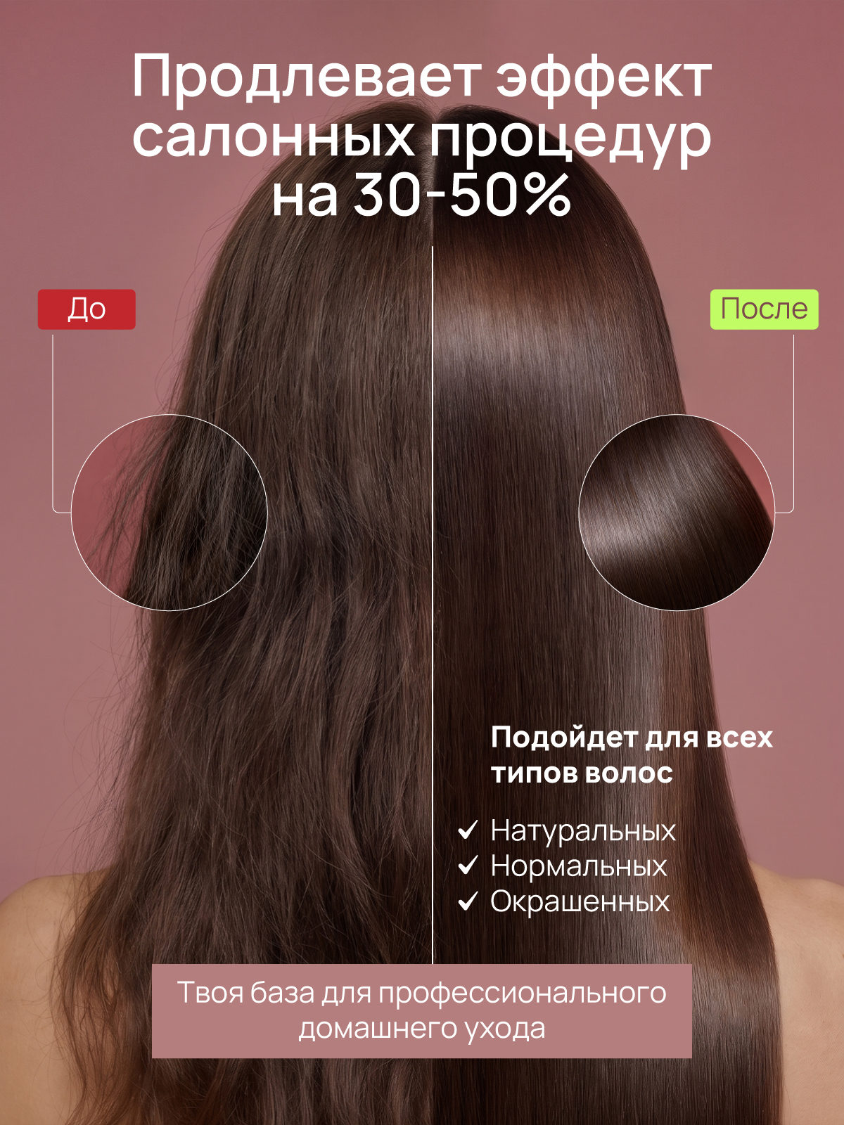 Базовый бальзам для домашнего ухода PRODIVA The Foundation Balm, 500 мл