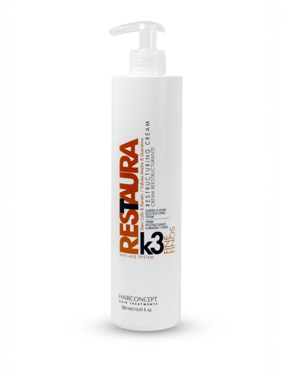 Восстанавливающие сливки-крем Hair Concept RESTAURA К3, 3 шаг, 500 мл