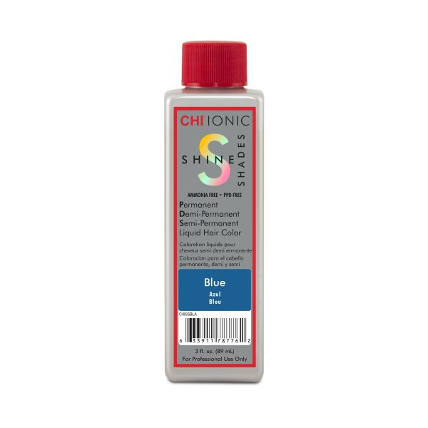 Жидкая краска CHI Ionic Shine Shades Liquid Color BLUE, 89 мл