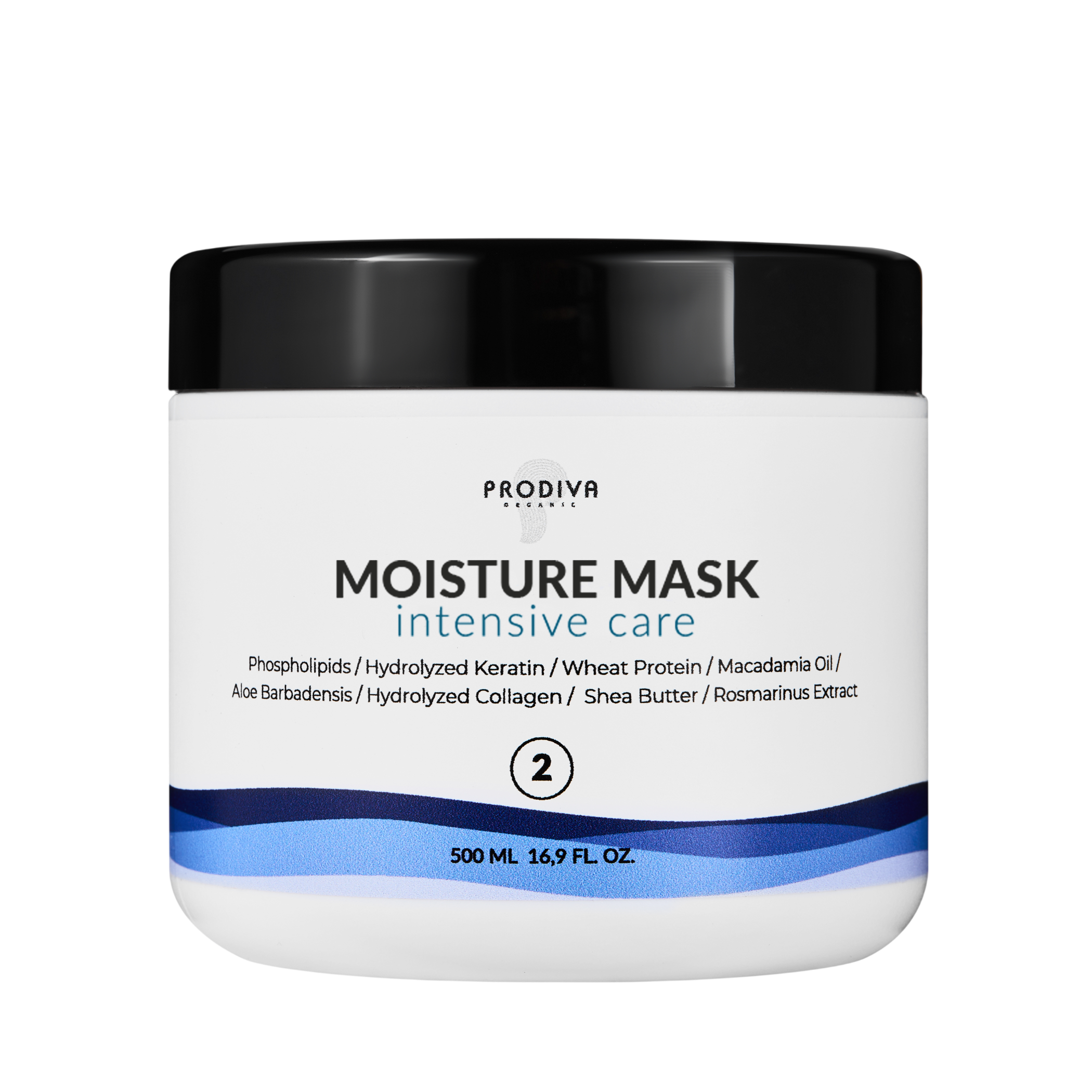Маска для интенсивного увлажнения волос PRODIVA MOISTURE MASK, 500 мл