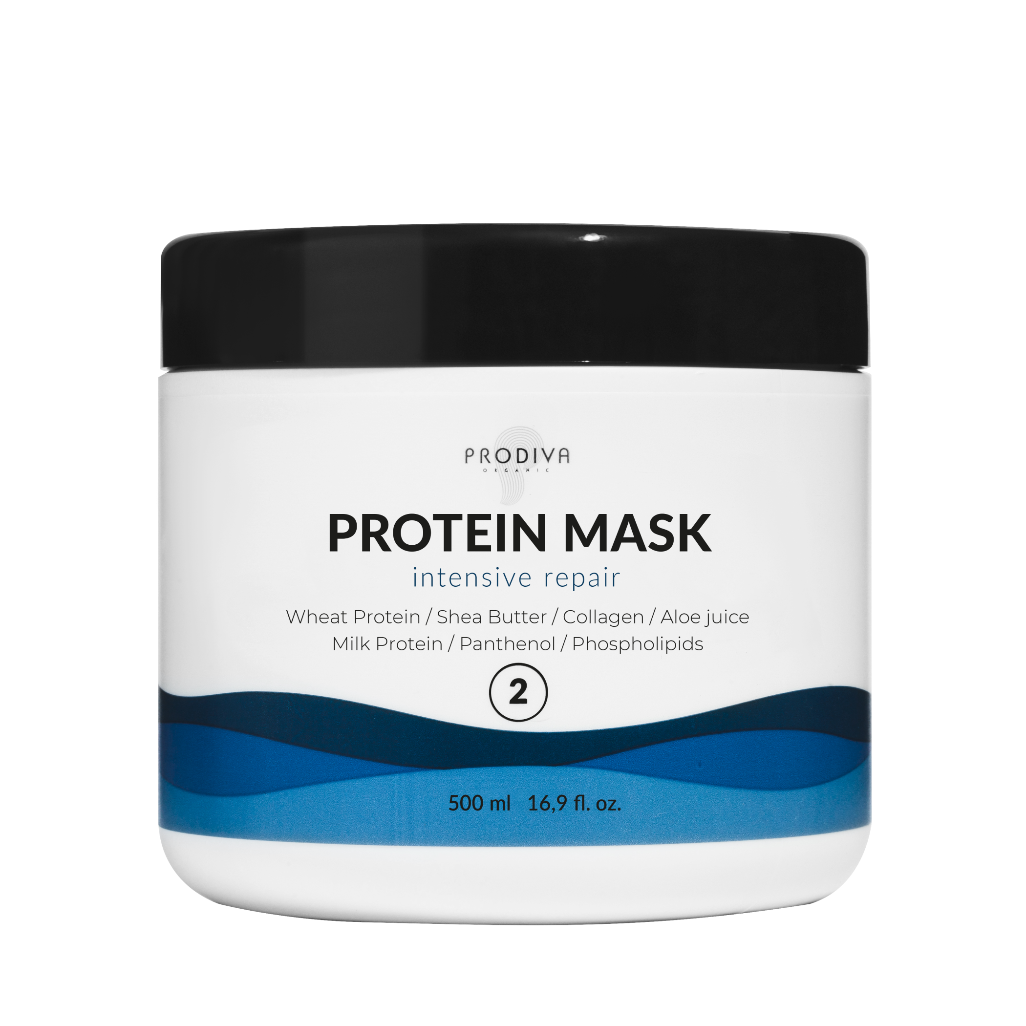 Маска для протеиновой реконструкции волос PRODIVA Protein Mask, 500 мл