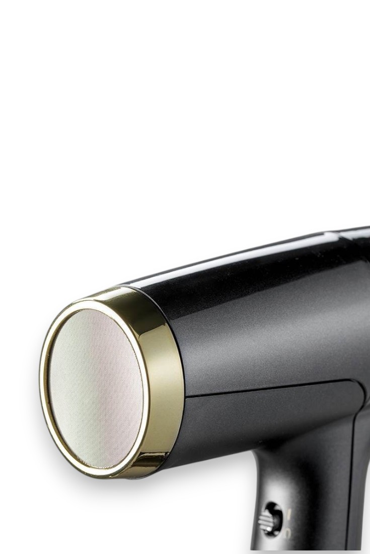 Фен профессиональный BaByliss Pro Falco Grey/Gold BAB8550E