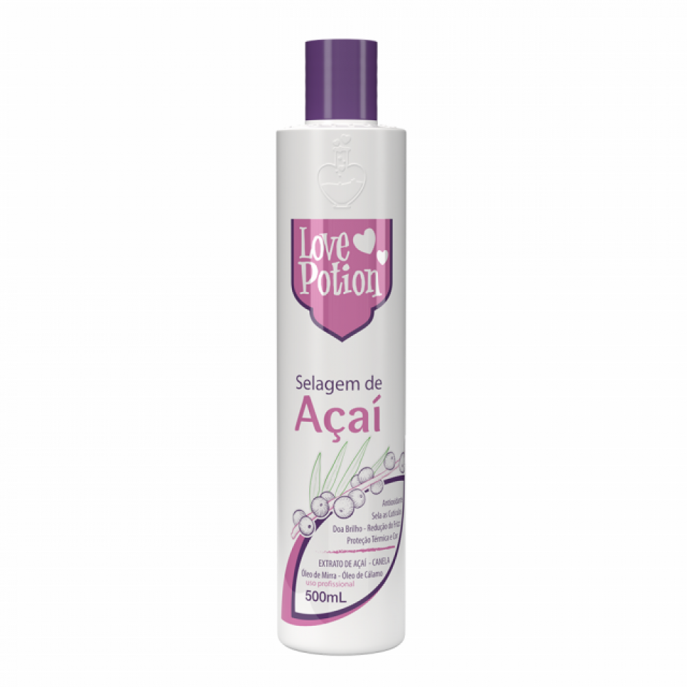 Кератин LOVE POTION Selagem de Acai, 500 мл