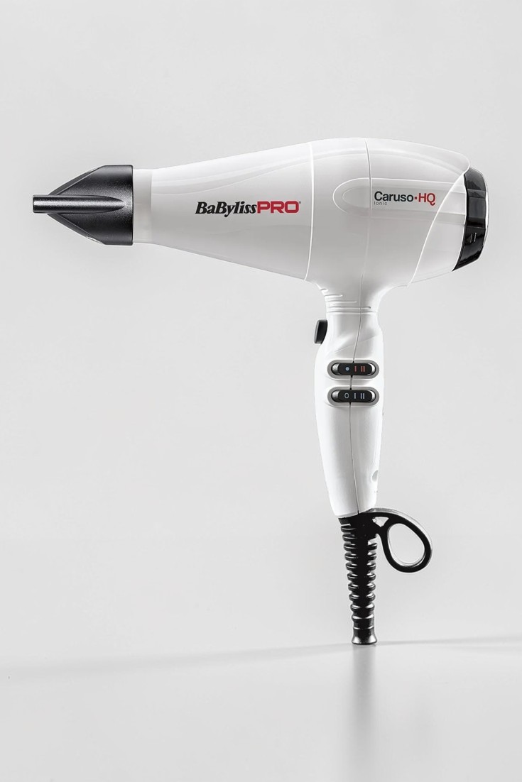 Фен BaByliss Pro Caruso-HQ White BAB6970WIE белый