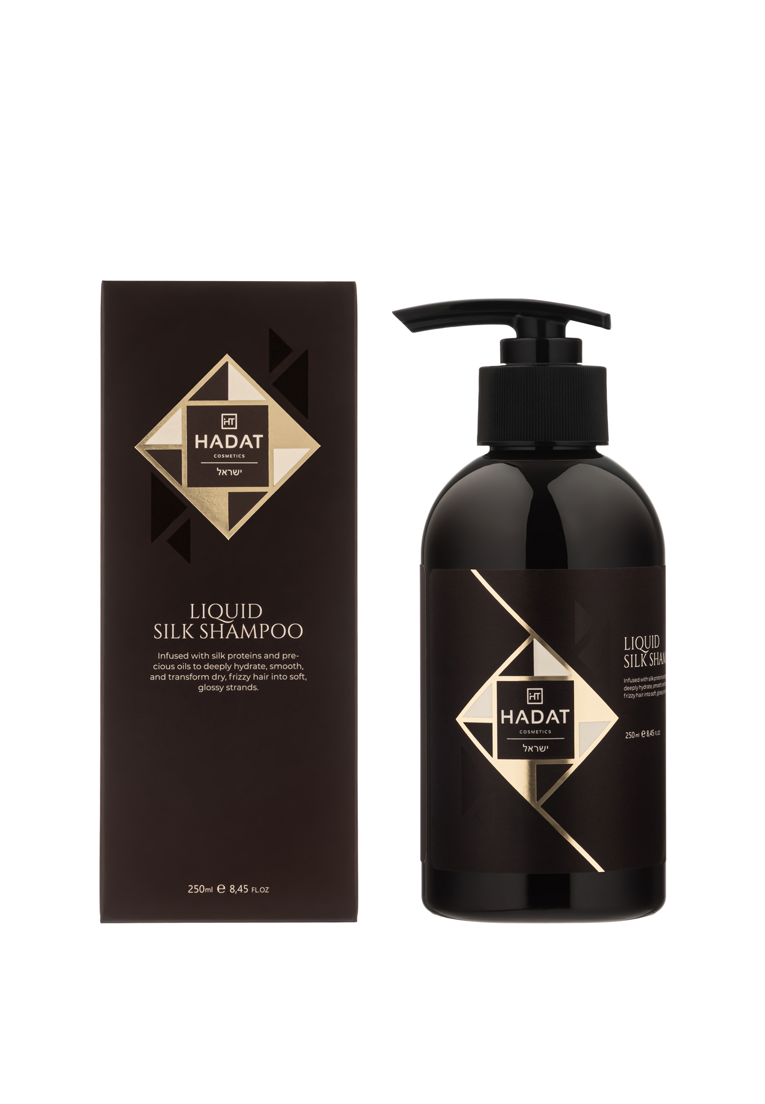 Шампунь "ЖИДКИЙ ШЁЛК" HADAT COSMETICS LIQUID SILK SHAMPOO, 250 мл