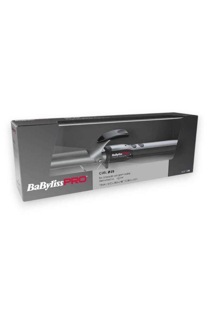Плойка для волос BaByliss Pro 25 мм с терморегулятором