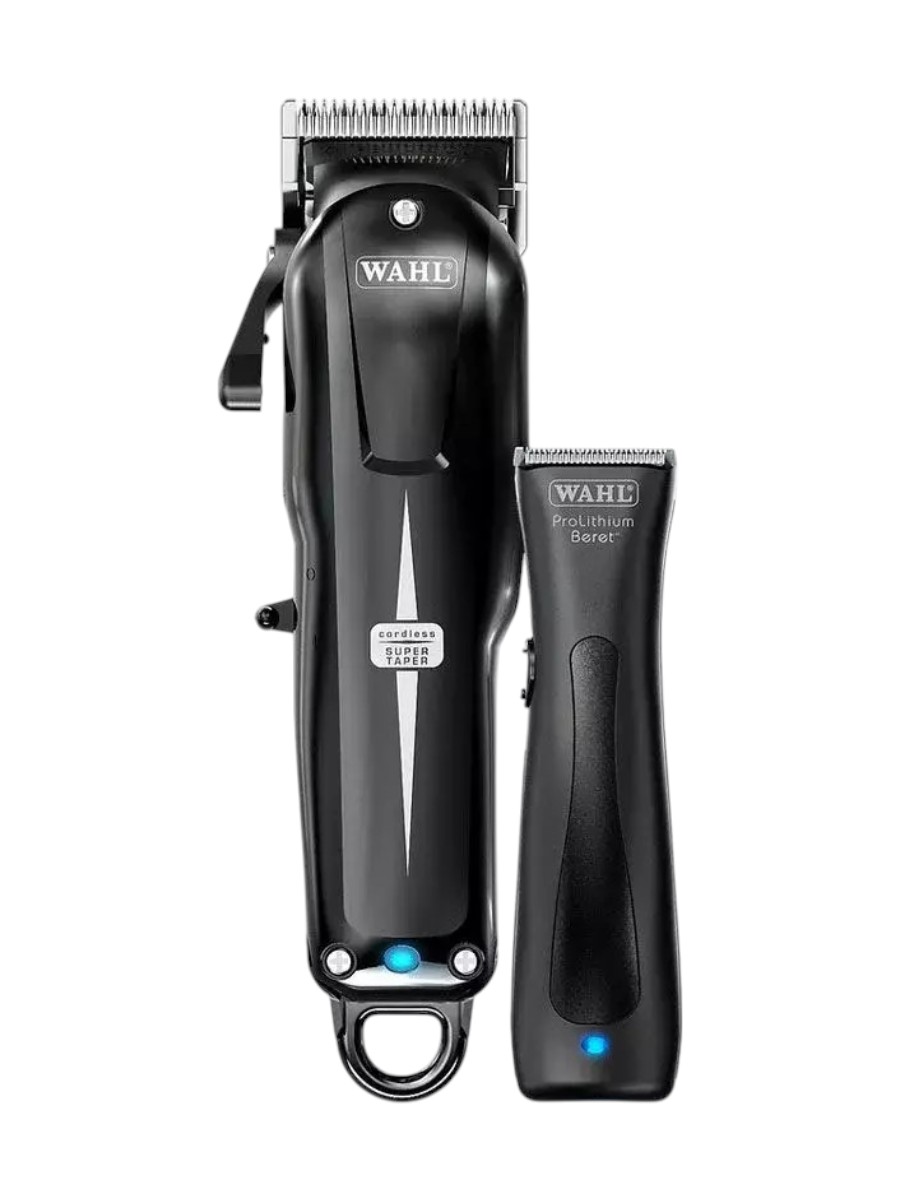 Набор Wahl Cordless Combo машинка для стрижки Super Taper + триммер Beret в чемодане