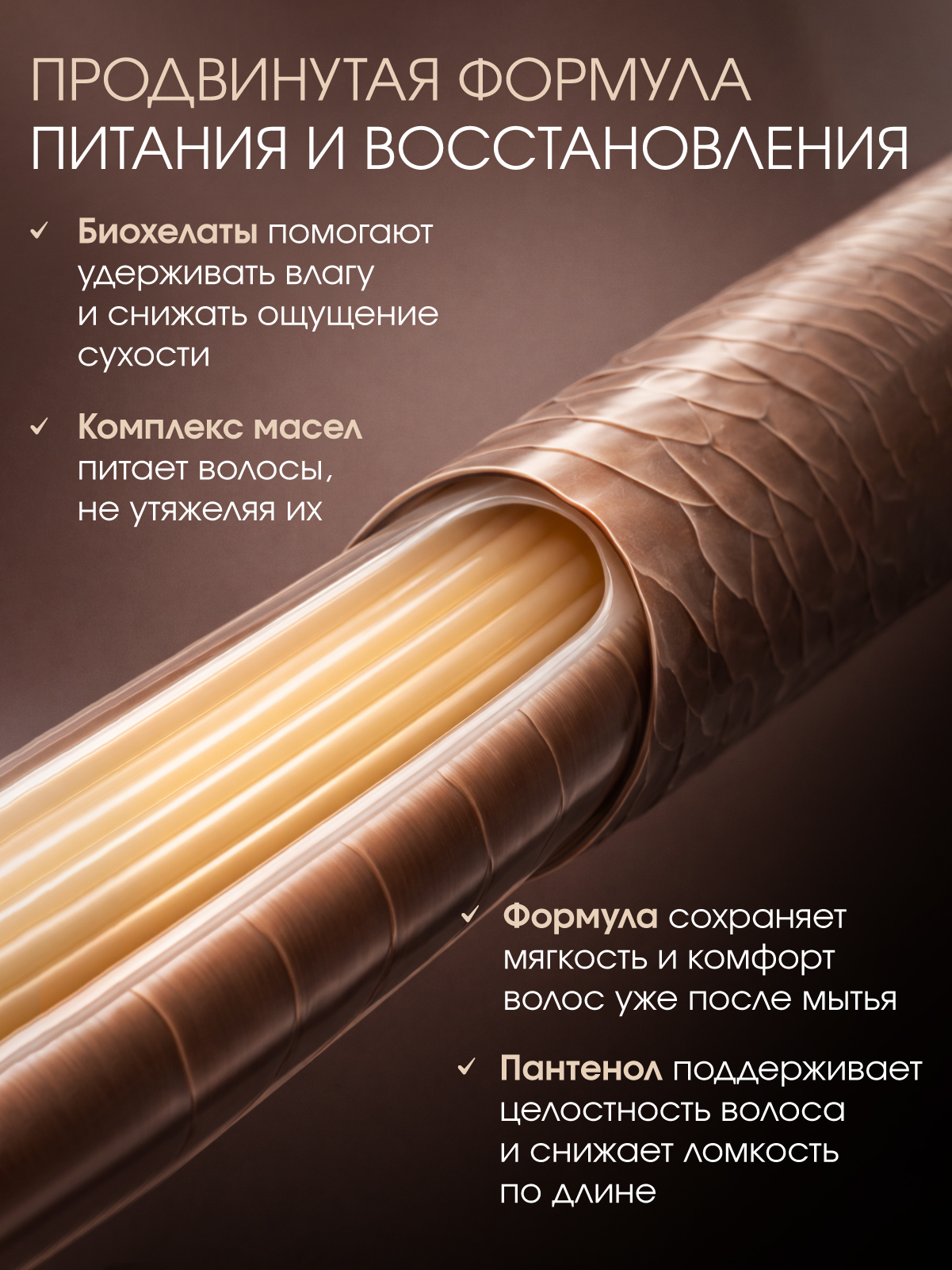 Шампунь для сухих волос PRODIVA SO NUTRITIVE, 250 мл