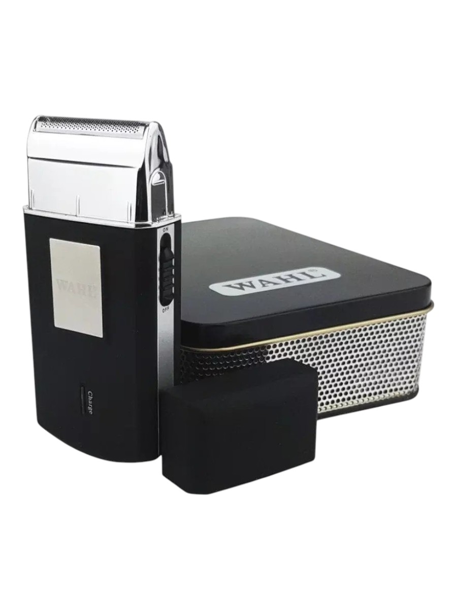 Дорожная бритва, шейвер Wahl Travel shaver Akku 230V 50Hz black/silver