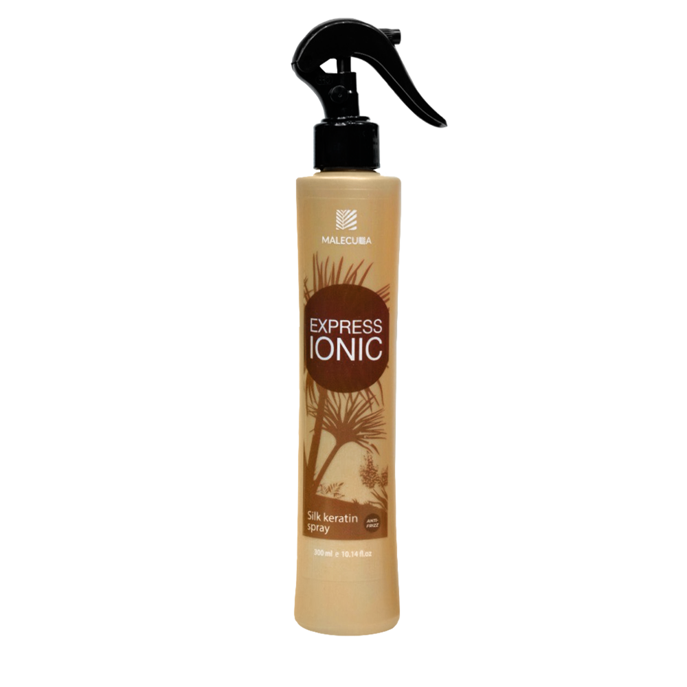Шелковый кератиновый спрей Malecula Express Ionic Silk Keratin Spray, 300 мл
