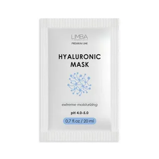 Увлажняющая маска для волос Limba Cosmetics Premium Line Hyaluronic mask, 20 мл